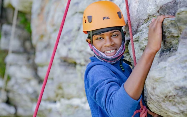 Rock climbing adventures for teens in baltimore